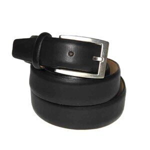 Jos A Bank Black Leather Dress Belt Men's Size 40